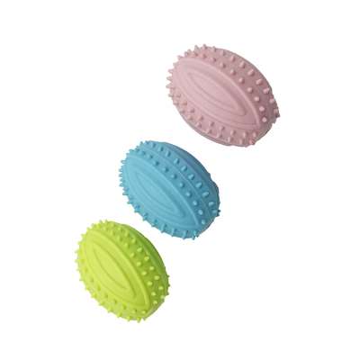 Wholesale Stock Non Toxic Eco Friendly Tpr Pet Toy Rubber Bouncy Ball For Dog