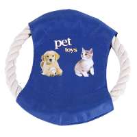 Custom Soft Throw Giant Flying Disc Toy Training Play Chew Flying Disc 10 Inch Dog Toy