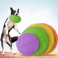 Multi design Dog Toy Flyer Flexible Durable Disc LARGE Chew Fetch Toys Flying Disk dog toy